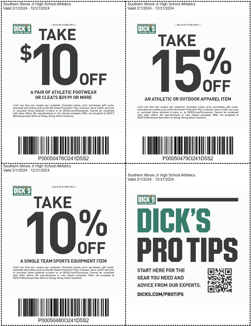 Dicks Coupon Feb 1 Dec 31 2024