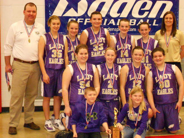 2012 - Class L GIrls Basketball 3rd Place - Eldorado