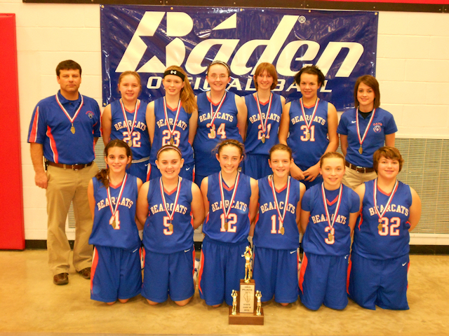 2012 - Class M Girls Basketball 3rd Place - Christopher