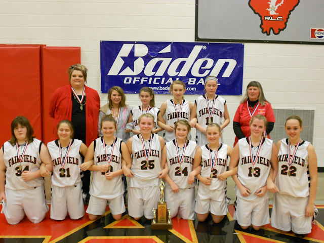 2012 - Class M Girls Basketball 4th Place - Fairfield