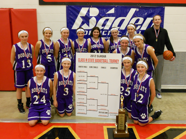 2012 - Class M Girls Basketball State Champion - Breese