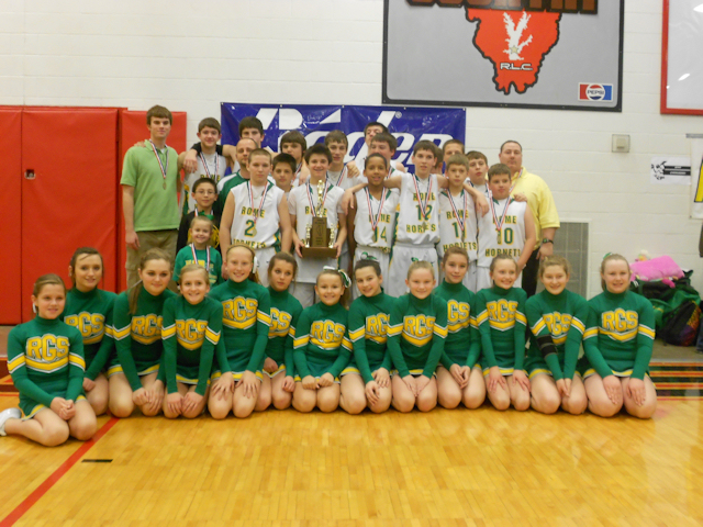 2012 - Class S Boys Basketball 3rd Place - Rome