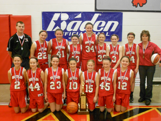 2012 - Class S Girls Basketball State Champion - Bartelso
