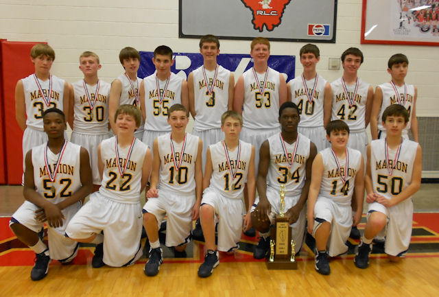 2013 Boys Basketball Class L Champion - Marion