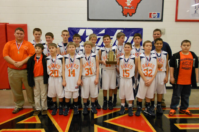 2013 Boys Basketball Class M 4th - Gallatin County