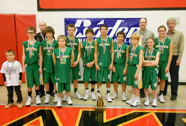 2013 Boys Basketball Class S 4th - New Hebron