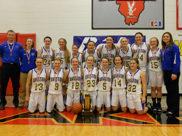 2013 Class M Girls Basketball 1st - Aviston