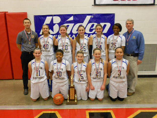 2014 Class L Girls Basketball 1st - Fulton-OFallon