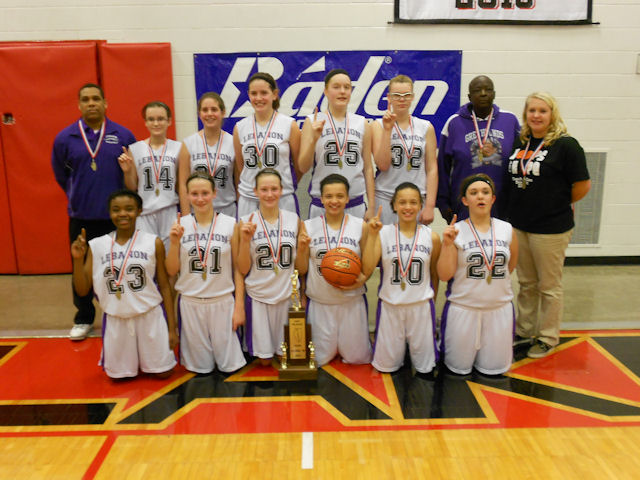 2014 Class M Girls Basketball 1st - Lebanon