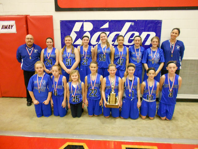 2014 Class S Girls Basketball 4th - Lick Creek