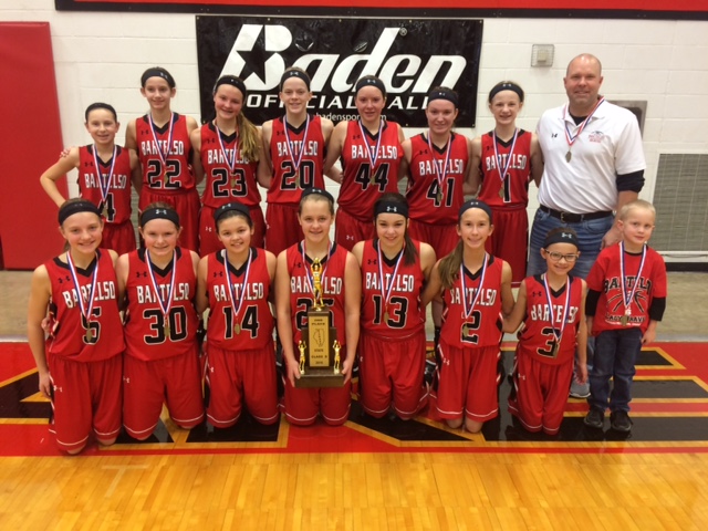 2016 Girls Basketball Class S 2nd Place Bartelso