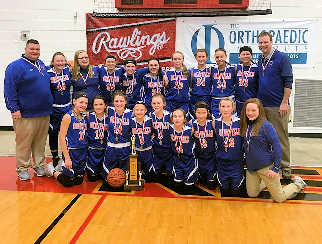 2019 1st M Girls BB Okawville