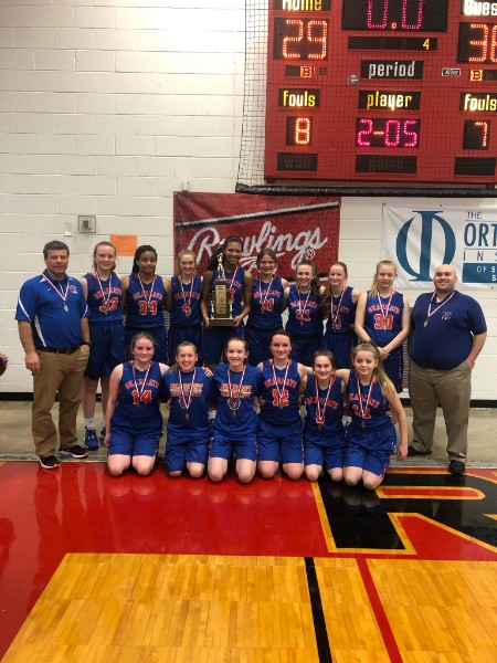 Class M Girls Basketball Christopher 1st