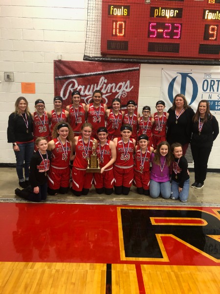 Class M Girls Basketball Vienna 4th Place