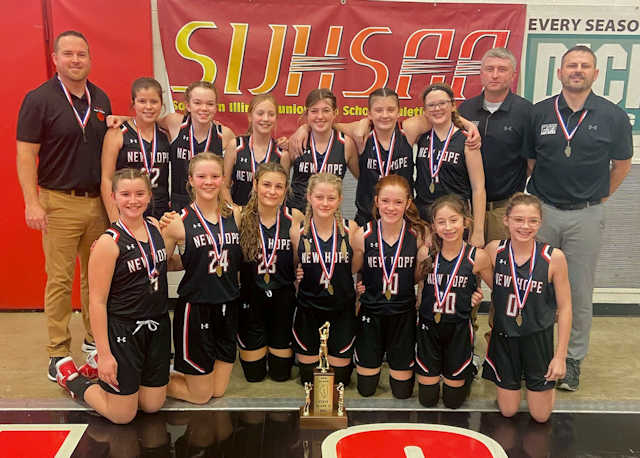 2023 Girls Basketball Class S 3rd Place New Hope