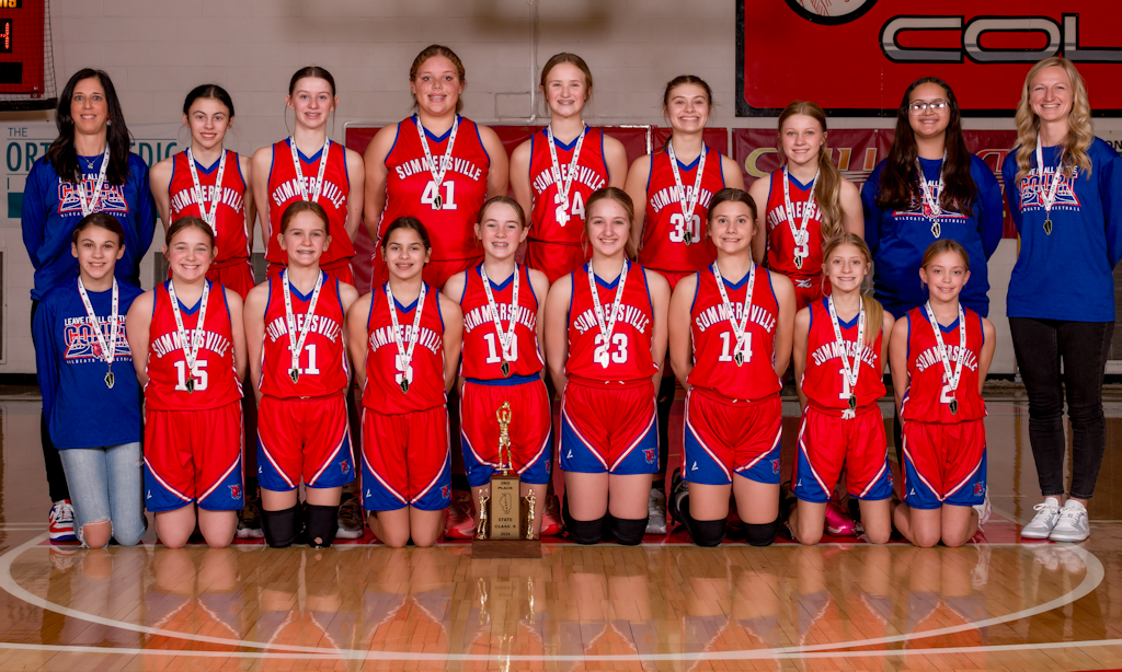 SIJHSAA 2024 Girls Basketball Class S Summersville 3rd Place