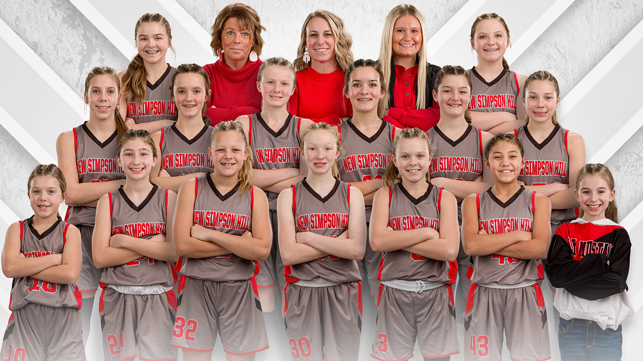 2025 Girls Basketball Class S 3rd Place New Simpson Hill