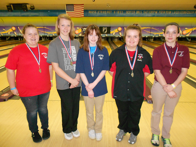 2012 Bowling - Girls 15th-11th