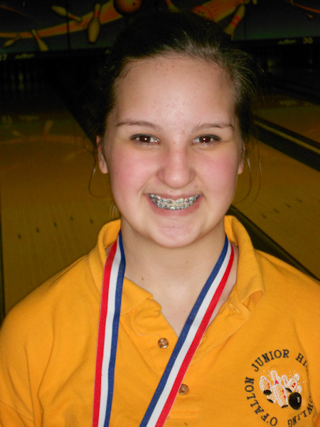 2012 Bowling - Girls State Champ - Madison Kasza - Fulton