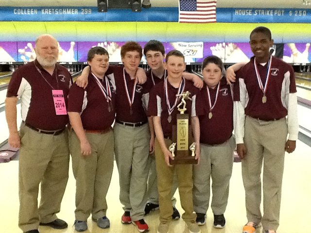 Bowling 1st Place Collinsville Middle School