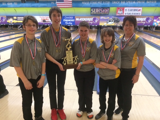 2017 3rd Place Boys Bowling - Fulton O'Fallon 