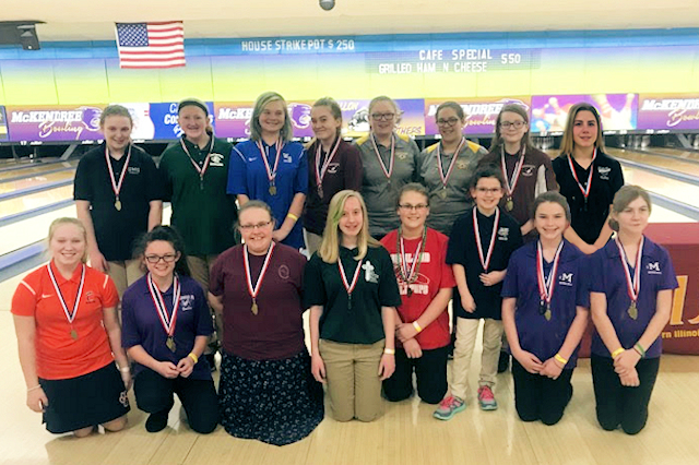 2018 Girls Bowling Top 15