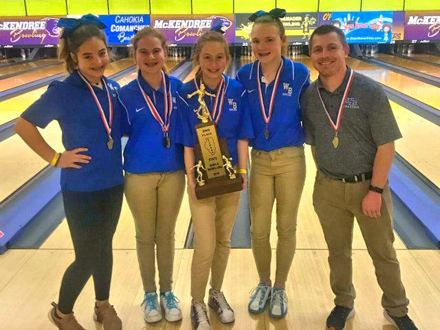 2019 Girls Bowling 2nd Wolf Branch