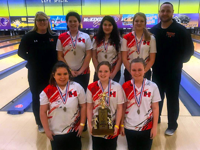 2019 Girls Bowling 4th Herrin