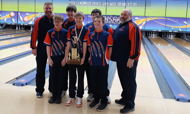 2023 Boys Bowling 3rd Carterville