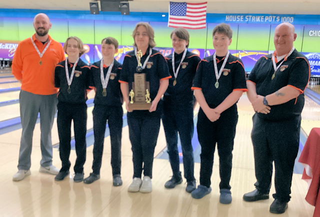 2024 Boys Bowling State 2nd Waterloo