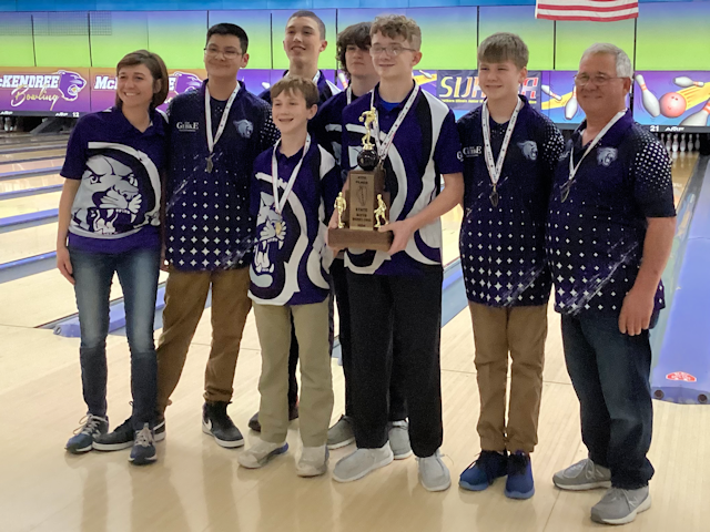 2024 Boys Bowling State 4th Albers Damiansville