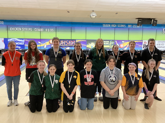 2024 Girls Bowling State Top 15