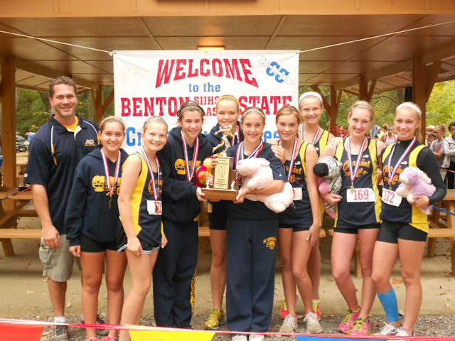 2012 Class L Girls XC-4th Place-Carriel OFallon