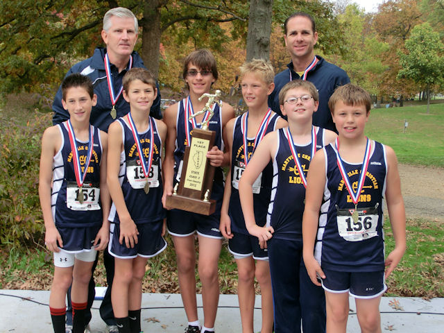 2012 Class S Boys XC-1st Place-Maryville Christian