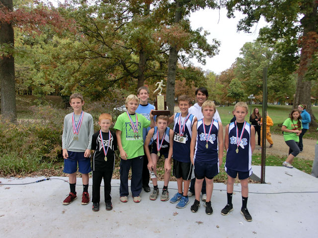 2012 Class S Boys XC-3rd Place-Raccoon