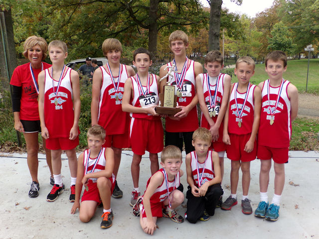 2012 Class S Boys XC-4th Place-Pickneyville 204