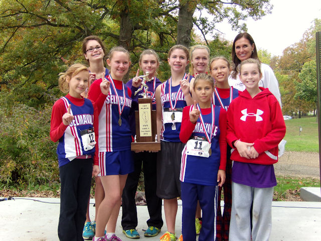 2012 Class S Girls XC-1st Place-Selmaville