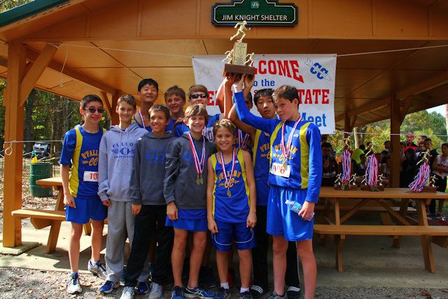 2014-Class-L-Boys-Cross-Country-4th-Place-Fulton-OFallon