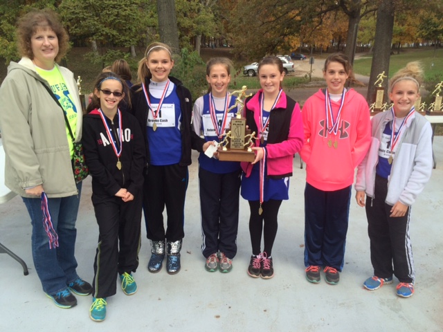 2014-Class-S-Girls-Cross-Country-4th-Place-Bluford