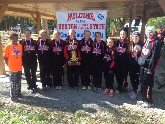 2015 Class L Cross Country Girls Champion - Triad