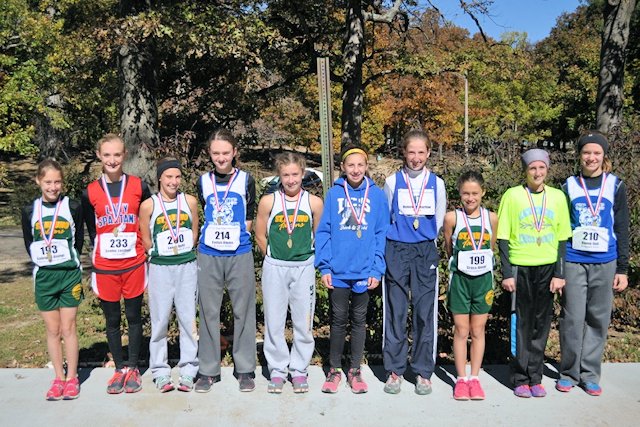 2015 Class S Cross Country Girls Top 10