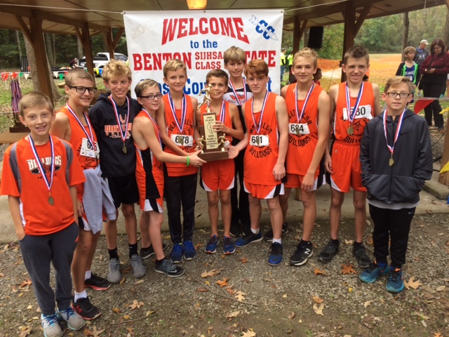 2016 Boys Class L Cross Country 2nd - Waterloo