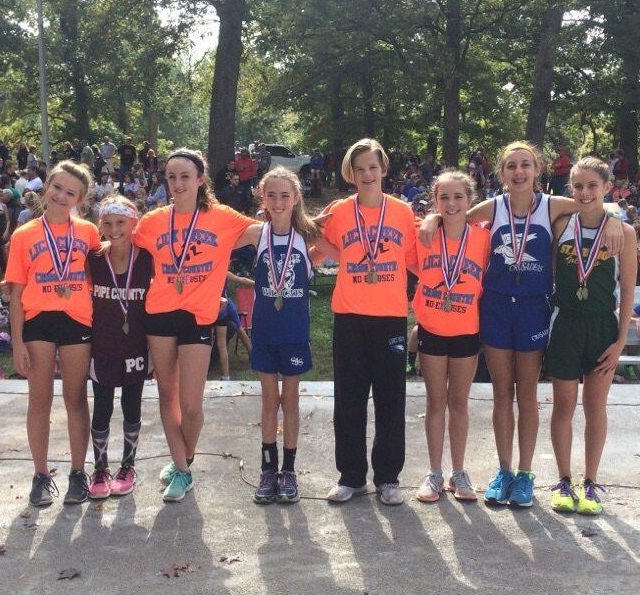 2016 Girls Class S Cross Country Top 10