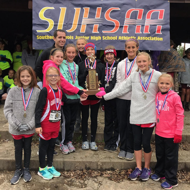 2018 SIJHSAA Class S Girls 2nd Place Norris City Omaha Enfield