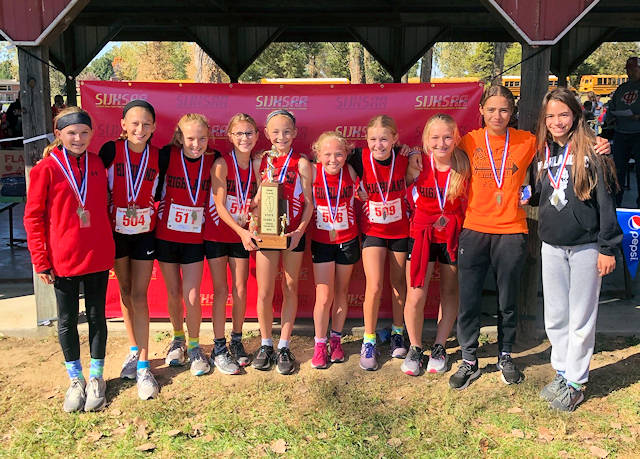 2019 SIJHSAA Girls Cross Country Class L 2nd Place Highland