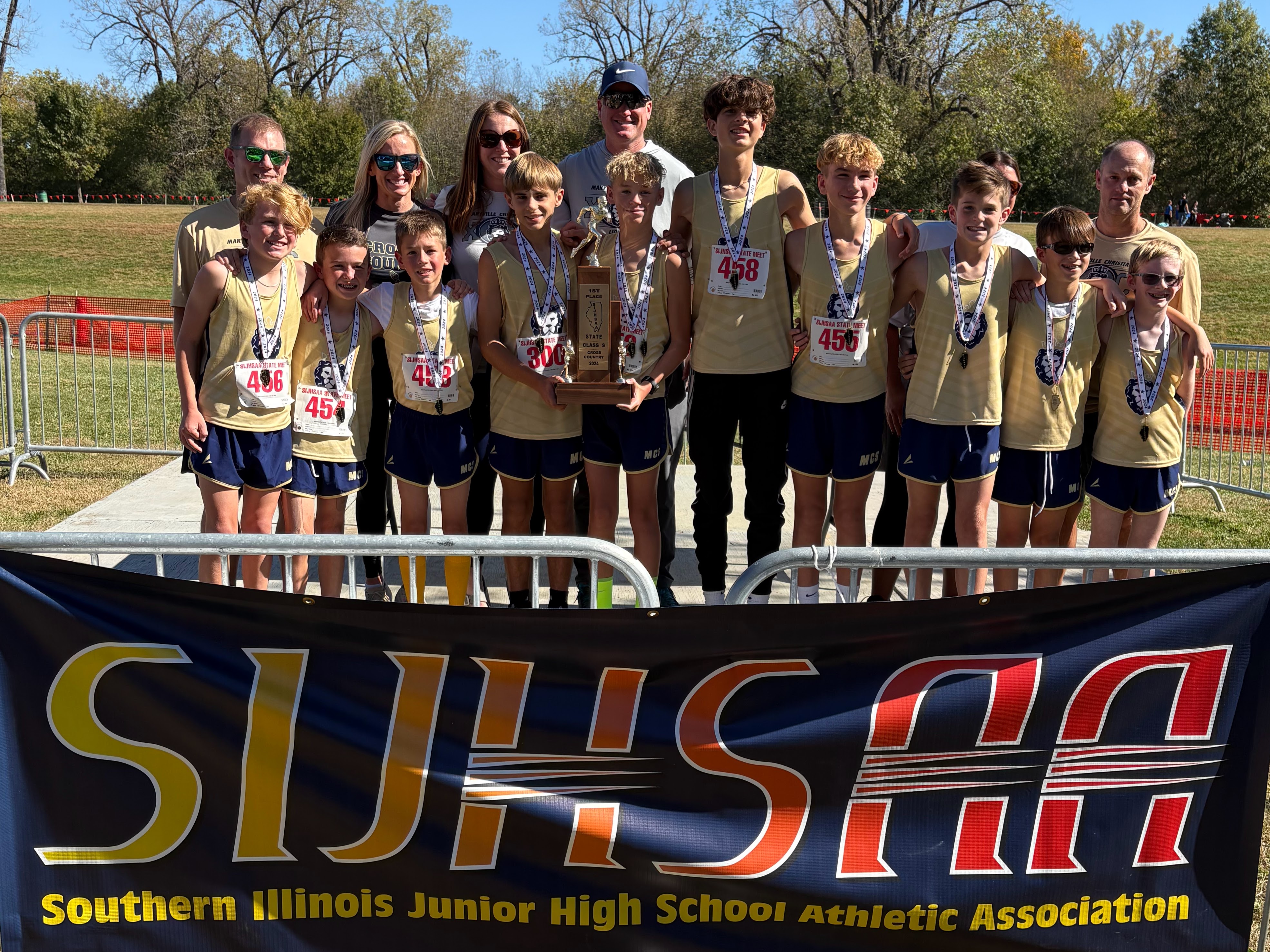 2024 SIJHSAA XC Class S State Boys 1st Maryville Christian