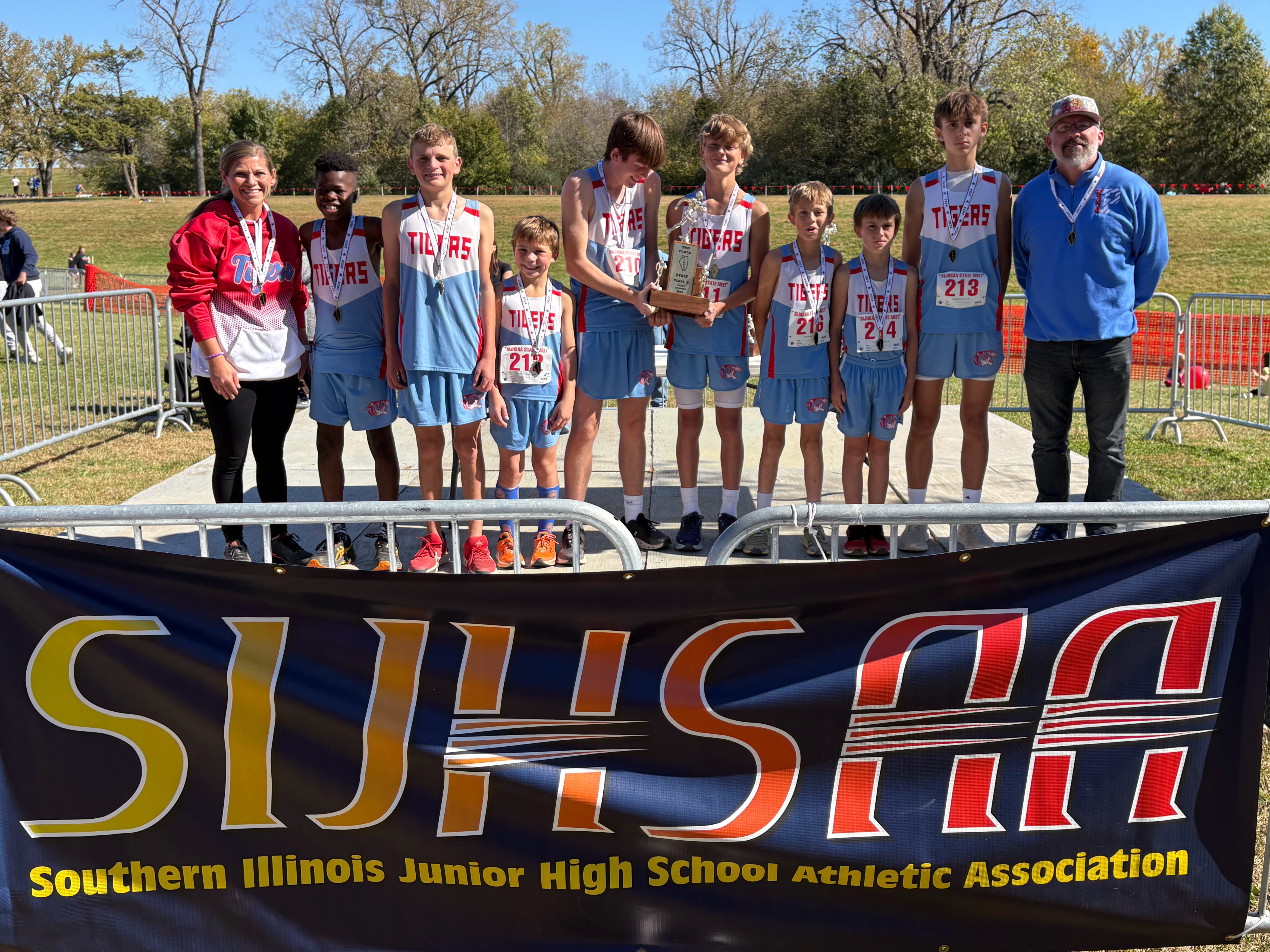 2024 SIJHSAA XC Class S State Boys 3rd Pinckneyville 204