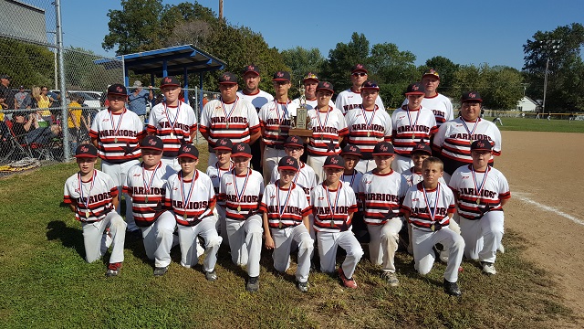 2016 Class S Baseball 3rd place Ewing Northern