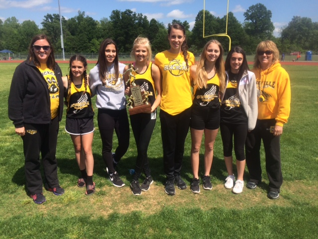 S girls track Goreville 4th