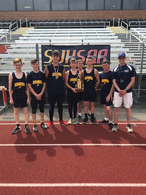 2018 Adams Creal Springs Boys S Track 4th